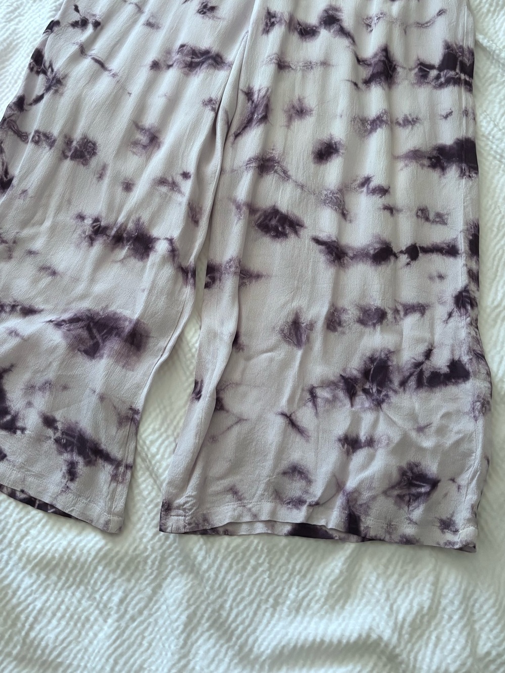 Smith Purple Tie Dye Wide Leg Jumpsuit - Picture 5 of 7